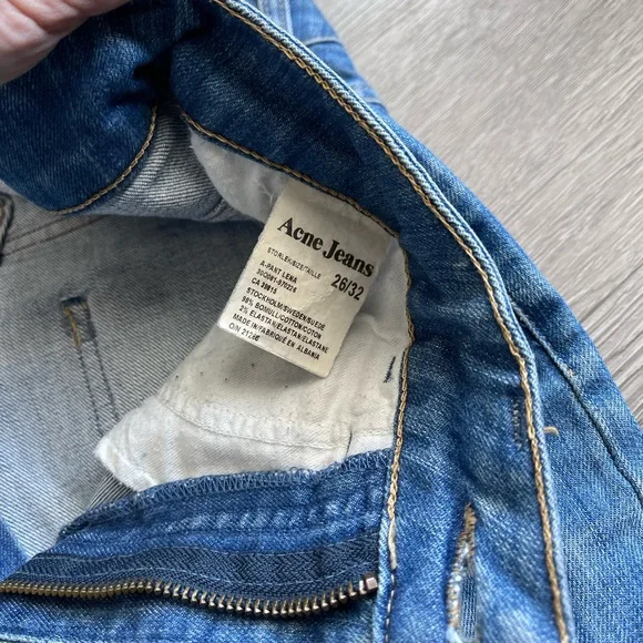 ACNE JEANS Lena flared size 26 - Picture 4 of 7
